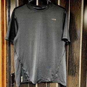 Copper fit mens shirt. BLACK. large